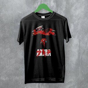 Akira Anime Neo Tokyo Motorcycle Japanese Classic Cyberpunk Graphic T-Shirt 81
